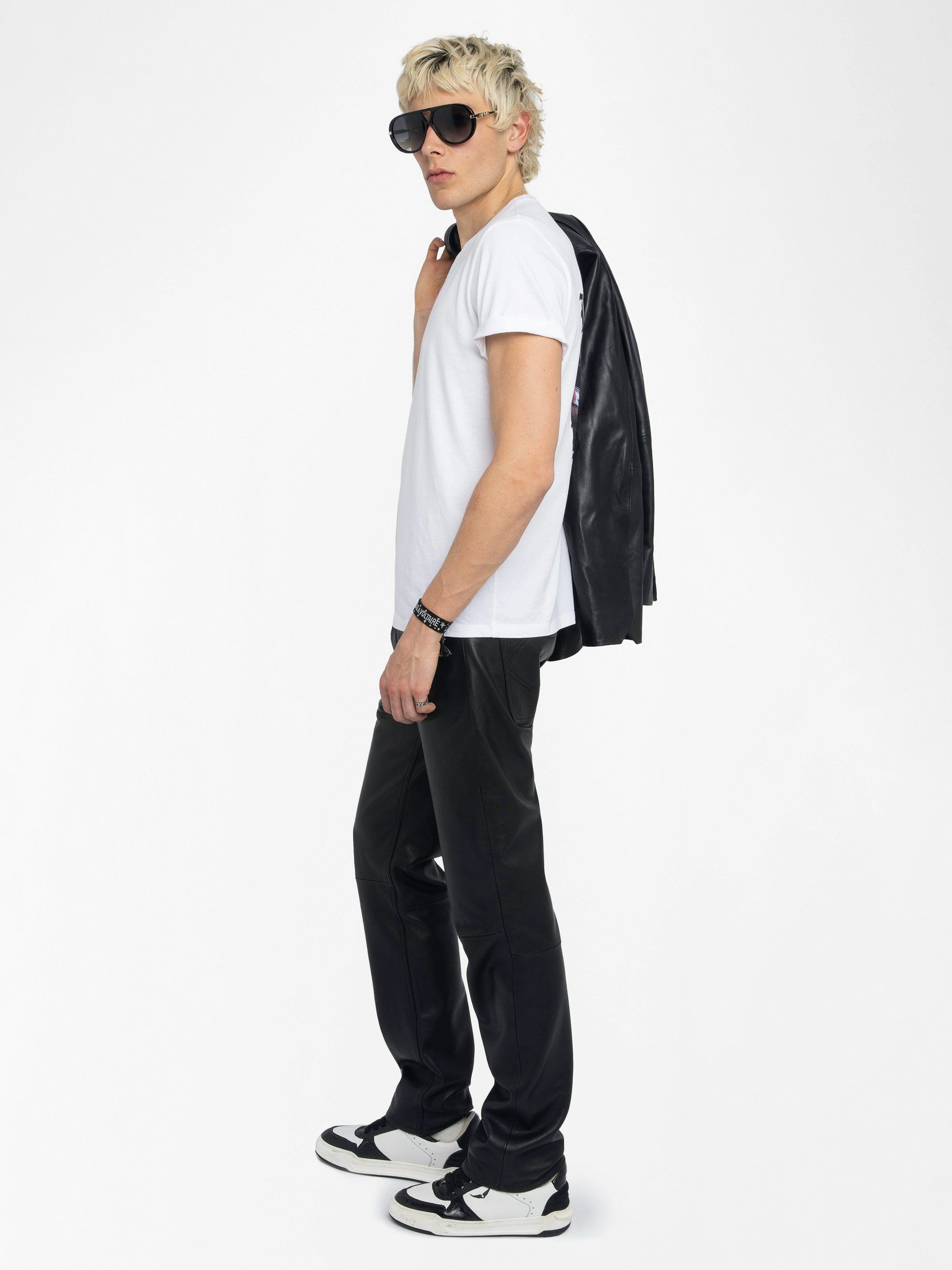 Tommy T-shirt - Short-sleeved T-shirt with photoprint on the back.